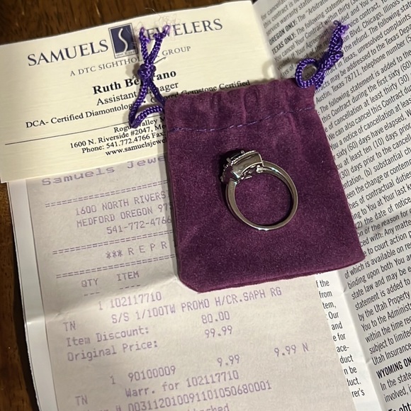 Sapphire Ring - Picture 8 of 8